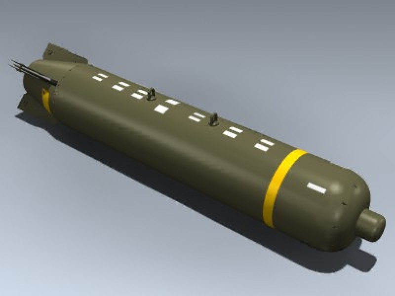 Cbu 87 Cluster Bomb 3d Model By Mesh Factory