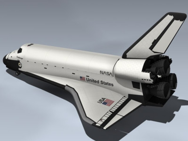 Space Shuttle Challenger 3d Model by Mesh Factory